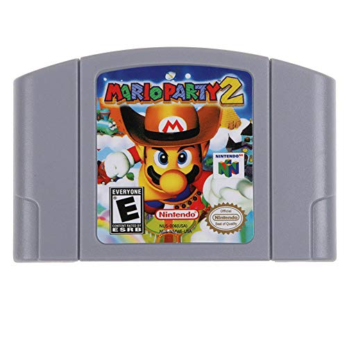 for N64 Mario Party 2 Video Game Cartridge Consoles Card - US Version for N64 Mario Party 2 Video Game Cartridge Consoles Card - US Version