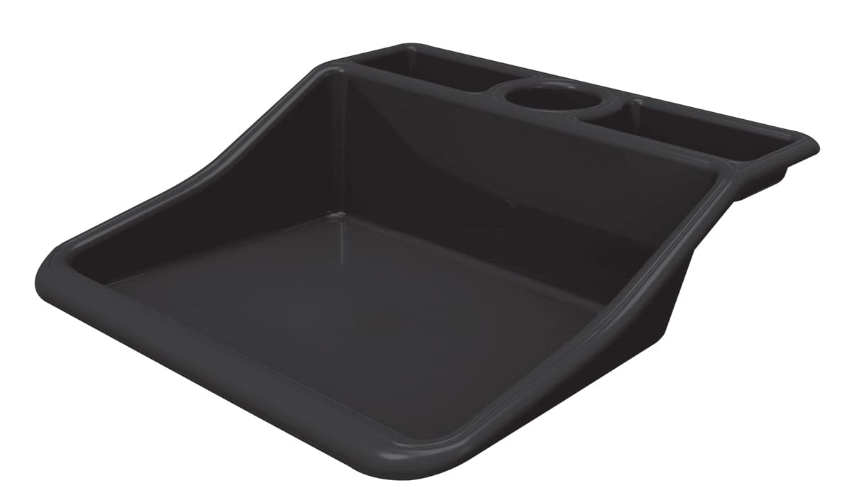 Muddy Hands Black Small Plastic Potting Tray Shelf Garden Greenhouse Plant Pot Tidy Work Table