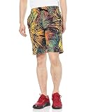 Under Armour Men's Rival Fleece Sport Palm Shorts Gold/White Large