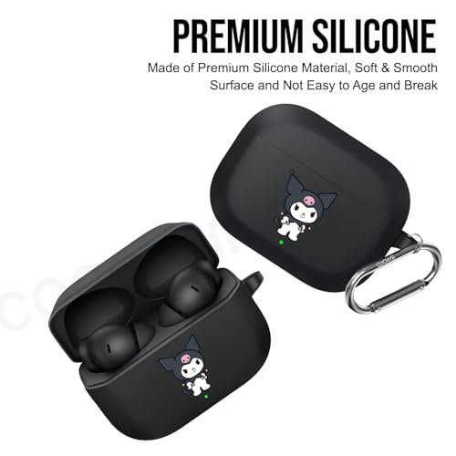 Image of Soft Silicone Case Cover Compatible for (2025) -Kuromi