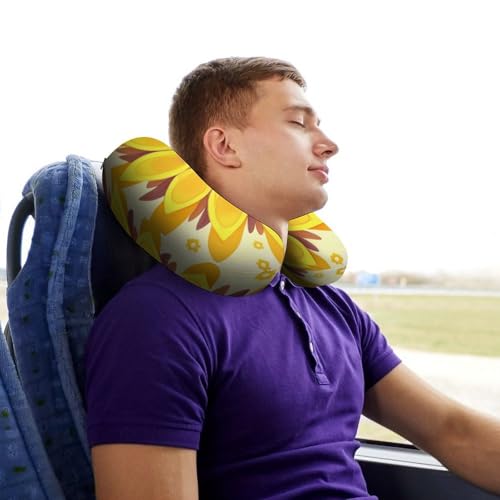 Almohada de espuma de memoria tamaño único para viaje miniatura 7