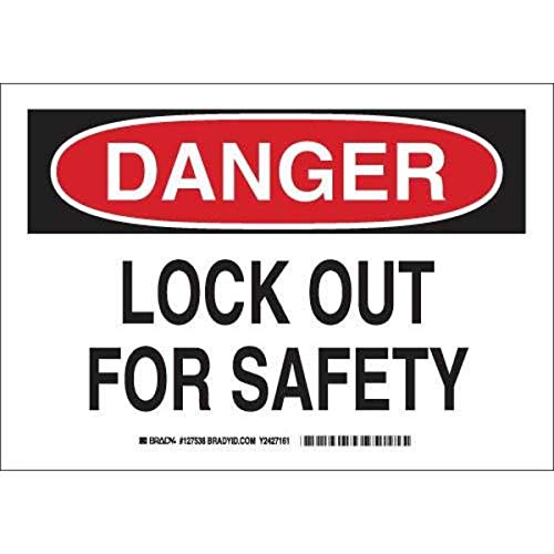 Panneau Lockout Brady pour éviter les accidents de maintenance par une signalisation claire