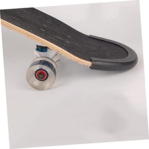 2 Pares Capa de proteção de placa de peixe acessórios de skate alça para skate pára-choques protetor