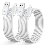 iPhone Charger Cable 2 Pack 1M [Apple MFi Certified] Lightning Cable Fast Charging Cord High Speed Data Sync Apple Charger Cable for iPhone 14 13 12 11 Pro/Pro Max XR XS X 8 7 6 Plus - Image 1