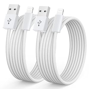 iPhone Charger Cable 2 Pack 1M [Apple MFi Certified] Lightning Cable Fast Charging Cord High Speed Data Sync Apple Charger Cable for iPhone 14 13 12 11 Pro/Pro Max XR XS X 8 7 6 Plus