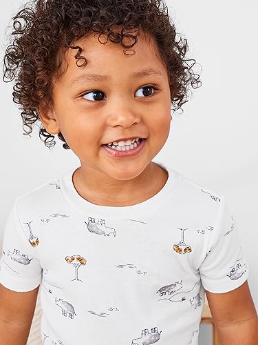 Image of Simple Joys by Carter's Girls 6-piece Snug Fit Cotton Pajama Set