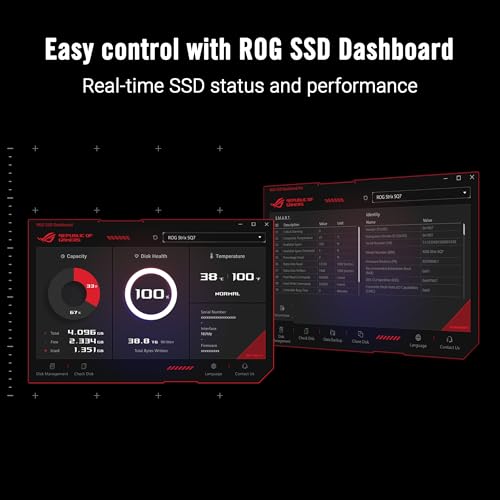 Image of ASUS ROG Strix Aiolos USB-C SSD Enclosure - Dual M.2 NVMe, PCIe & SATA Support, Tool-Free Installation, SSD Dashboard, Metal Hook with Fabric tag, Heat-Resistant Coating + high-Conductive Thermal pad