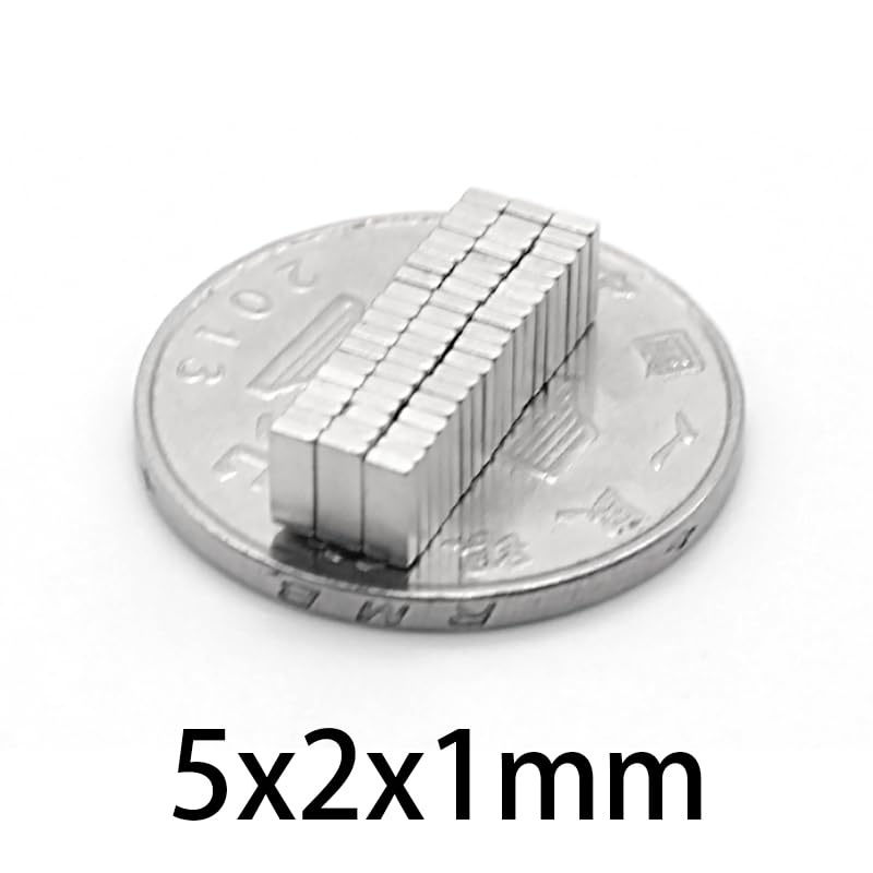 Neodymium Small Block 5 * 2 * 1mm Super Permanent Permanent Rectangle 5x2x1mm(1000pcs)