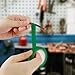 Romeda 9 Pack Electrical Tapes, Electrical Tape Water, Sun, and Oil Resistant, Electrical Tape is Suitable for Most Domestic, Commercial, and Industrial environments - Green