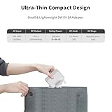 Tonton 9V 1A Power Supply Adapter, AC 100-240V to DC 9V 1A 0.8A 0.6A 0.5A, Compatible with Arduino UNO, Mega, IEIK UNO R3, Replacement Charger for TP-Link Tapo Camera and More, 1.5M Length - Image 3