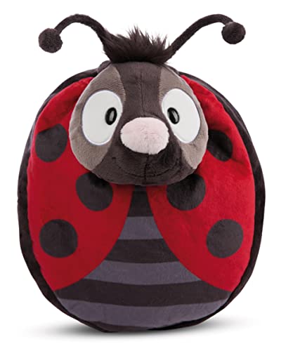 NICI- Sac à Dos de Maternelle Coccinelle 24 x 28 x 15 cm, 48215, Gris
