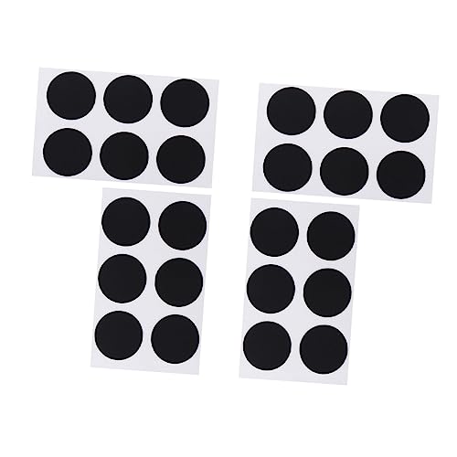 JUMPLAWN 4Sheets Portable Bike Tube Patches Professional Cycle Repair Kits Puncture Fix for Mountain Road and Bikes Total