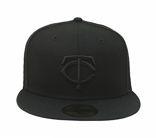 New Era 59Fifty Gorra Ajustada Minnesota Twins Negra miniatura 2
