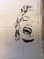 横尾忠則ポスター原画展の ポスター1986 マリリンモンロー コミヤマ トウキョウ - KOMIYAMA TOKYO | 横尾忠則-None-Fの通販