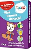 Bobo Siebenschläfer – Was kommt danach?: Alltägliche Abläufe entdecken und lernen – Das Kartendeck für Kinder von 2-4 Jahren | Lernspiel/Denkspiel mit Bildergeschichten in 34 Karten