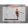 BuddyHit Slide Board - Home Gym Equipment for Workout and Balance Cardio Exercise- Fitness Deluxe Edition with Lycra Gloves and Shoe covers - 7.5 Feet Made in Taiwan
