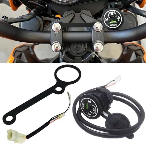 Compatible with KA-WA-SAKI Z125 pro (2017-UP) Plug & Play Wiring Harness Connector Accessory Kit + Mount Bracket image 5