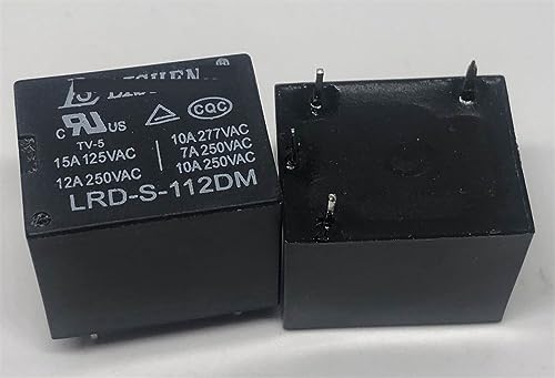 Relé 12V 12A LRD-S-112DM micro interruptor electromecánico de 4 pines para PCB 1