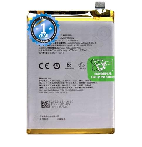 Image of Original BLP911 Battery for Oppo V25 Battery with 1 Year Warranty**** (B43)