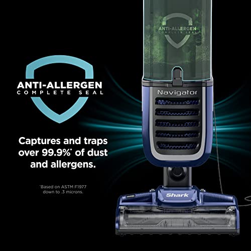 Shark Navigator Swivel Pro Upright Vacuum, HEPA, Pet Hair, Navy, NV151 - image 8