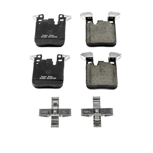 Image of PowerStop Rear Brake Pads for BMW 228i 2014-16 |228i xDrive 2015-16 |230i 2017-21 |230i xDrive 2017-21 |320i 2016-18 - Z17 Ceramic Brake Pads with Installation Hardware, 17-1656