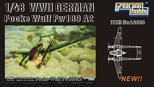 グレートウォールホビー GWH 1/48：フォッケウルフ Fw189A-1 夜間戦闘機
