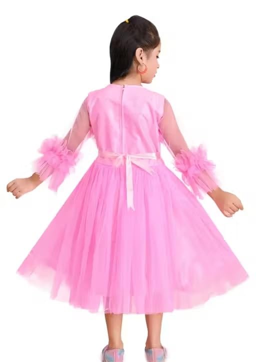 Image of Handcrafted Pori Ethnic Party Frock for