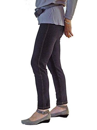 gendisc Damen Leggins Schwarz Schwarz