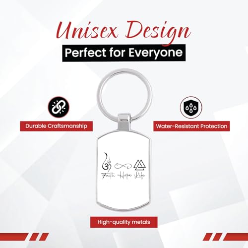 Image of Premium Printed Metal Keychain for Men & Women | High-Definition Artwork Print | Durable Key Ring for Car, Bike, Home & Office Keys | Stylish Decorative Key Holder Gift