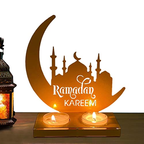 Kerzenhalter in Mondform | Kerzenhalter Esstisch Kerzenhalter...