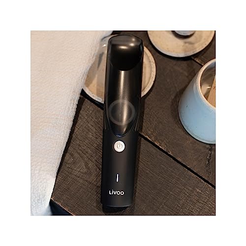 Tondeuse aspirante sans fil LIVOO Cheveux / barbe et corps 3 sabots 50 min d'autonomie - vue 7