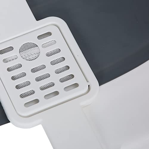 Caixa de Areia para Gatos Com Tampa, Totalmente Fechada à Prova de Respingos à Prova de Vazamento de