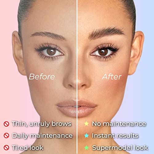 Brow Lamination Kit By Beau | Professional Eyebrow Lamination Kit With Keratin Conditioning | Instant Diy Eye Brow Lift Kit For Fuller, Thicker, Beautiful Brows | Easy To Use & Long Lasting Results #TOP1