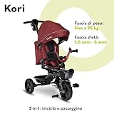 Zoom IMG-1 lionelo kori triciclo evolutivo per Zoom IMG-1 lionelo kori triciclo evolutivo per