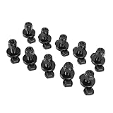 BONKZEBU Raccord à Goujon fileté à Double Cosse en L, capacité de Charge de 6 000 Lb, Fixa...