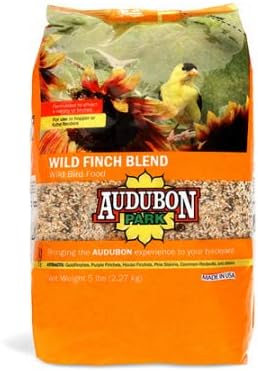 Aududon Park 12229 Wild Finch Blend Wild Bird Food, 5-Pounds