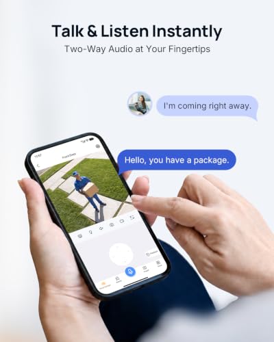 AI security camera system product image