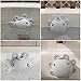Bathtub Overflow Drain Cover - Silicone Bath Tub Drain Cover, Octopus Tub Overflow Drain Stopper with Suction Cups, Adds Inches of Water for Deeper Bath, Bathroom Spa Relaxing Accessory, Grey