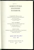 Agricultural Engineers' Handbook 0070526176 Book Cover