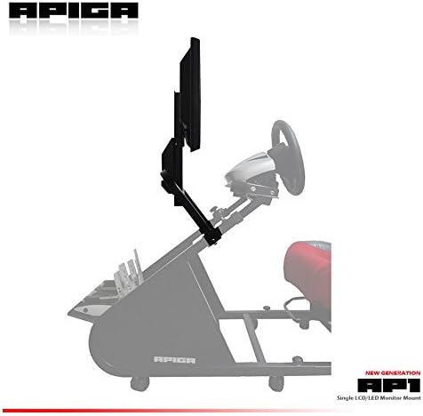 APIGA - AP-LCD-M1 Single LCD Monitor Mount ( For APIGA AP1 Racing Simulator only)