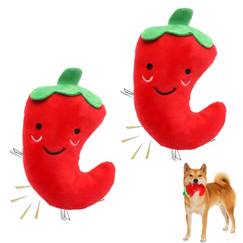 TAIZER Jouet pour Chien,Peluche pour Chien, Indestructible,Jouet Chiot Jouets Sonores en Coton Interactifs Durables pour Chiens de Petite et Moyenne (trompette...