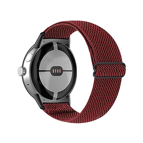 [AiMaoo] �o���h Google Pixel Watch 4 3 41mm (2025/2024)/Pixel Watch 2/1 �Ή� �����o���h �i�C���� �X�|�[�c�o���h �_�炩�� �X�g���b�v �T�C�Y���߉\ �X�g���b�v ������ �L�k�� �����o��