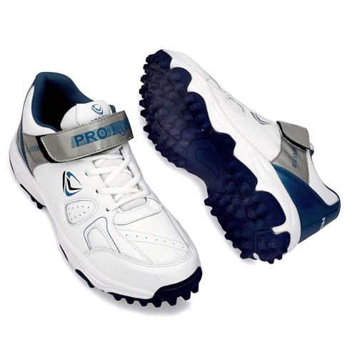 Image of PRO KVH Men's Cricket Spikes Shoes | Extended Plus Series with Maximum Energy Return, Upgraded for New Generation of Cricket | Rubber Toe for Stability and Support