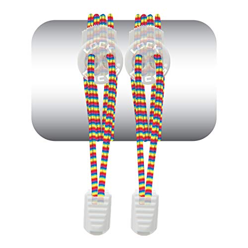 LOCK LACES - Elastic No Tie Shoelaces, One Size Fits All