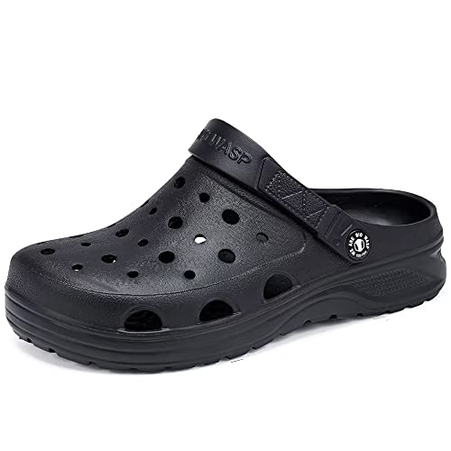 Boys Clogs Size 8 Big Kid Garden Shoes Zuecos Para Niños Childern Gardening Clog Child Beach Sandals Youth Shower Clog & Mules Black #TOP5