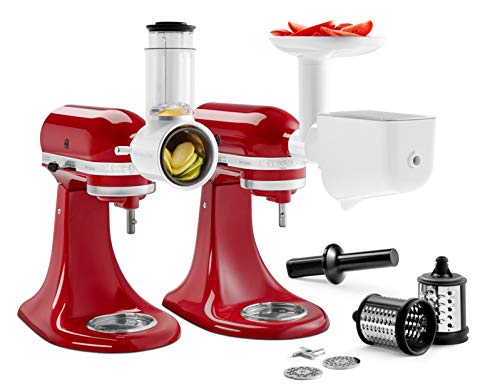 KitchenAid OMNIFOOD KIT (5KSMFGA + 5KSMFVSP + 5KSMVSA) 5KSM2FPPC, Stahl – Bild 3