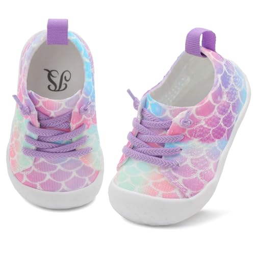 Image of JIASUQI Baby Shoes for Toddler Boys Girls Sneakers Slip on Walking Shoes for Babies
