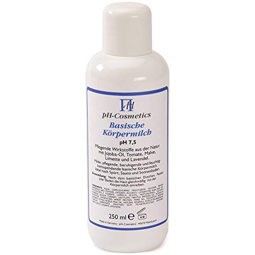 basische Cuerpo Leche PH 7, 5, bodylotion eincremen Después alcalinos de baño, PH Cosmetics