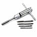 Produktbild verstellbar m3-m8 3 8 mm HSS T-Griff Umschaltknarre Schlüssel Blechschrauben Threading Tool mit Hand Gewindebohrer