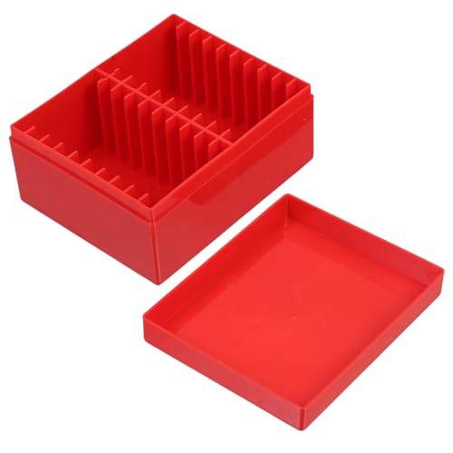 Caja plástica roja para monedas Abaodam miniatura 1